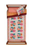 Reversible Quilt 180X270 cm - Nizam Cream Pink
