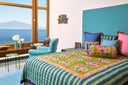 Reversible Quilt 250x270 cm - Nizam Acid Green