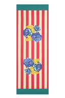 Cotton Runner 50X150 Cm - Double Mat Nizam Stripes Red Natural