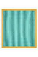 Reversible Quilt 250x270 Cm - Nizam Stripes Red Natural