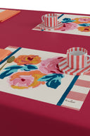 Set Di 2 Tovagliette Cotone 35x48 cm - Nizam Pink Cream