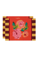 Cotton Placemat 35x48 cm - Nizam Red