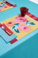 Set Of 2 Cotton Placemats 35x48 cm - Nizam Sulphur