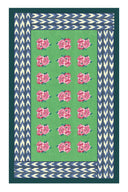 Cotton cloth 220x350 cm - Nina rose mint