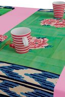 Cotton runner 50x150 cm - Nina rose mint