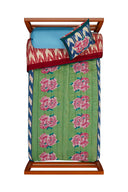 Trapunta Reversibile 180x270 cm - Nina Rose Mint