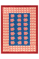 Reversible quilt 220x270 cm - Nina rose blue