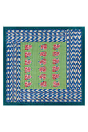 Reversible quilt 250x270 cm -  nina rose mint