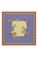 Telo Cotone 180x180 cm - Oriental Garden Chutney Pervinch