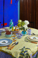 Telo Cotone 180x180 cm - Oriental Garden Chutney Pervinch