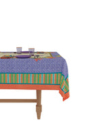 Telo Cotone 220x220 cm - Oriental Garden Chutney Pervinch