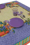 Telo Cotone 220x220 cm - Oriental Garden Chutney Pervinch