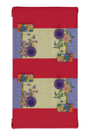 Tovaglietta Doppia Cotone 50x150 cm - Oriental Garden Chutney Pervinch
