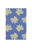 Outdoor fabric - Big corolla royal blue