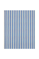 Outdoor fabric - Stripes blue natural