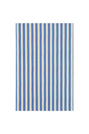 Outdoor fabric - Stripes blue natural