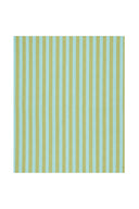 Outdoor fabric - Stripes turquoise acid green