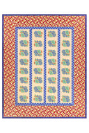 Telo Cotone 220x270 cm - Positano Red Tiles