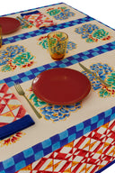 Telo Cotone 220x350 cm - Positano Red Tiles
