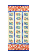 Tenda Mussola Di Cotone 110x240 cm - Positano Red Tiles