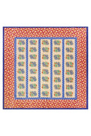 Trapunta Reversibile 250x270 cm -  Positano Red Tiles