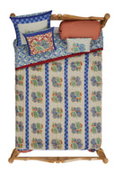 Trapunta Reversibile 250x270 cm -  Positano Red Tiles