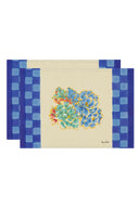 Set Di 2 Tovagliette Cotone 35x48 cm - Positano Red Tiles
