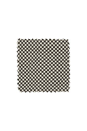 Fabric Sample - Big Check Black White