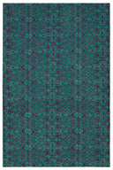 Fabric - Damask design grey green