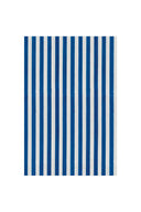 Fabric - Stripes Blue Natural