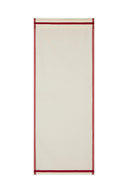 Cotton curtain 100x250 cm - Maroon border